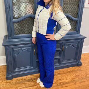 Vintage 1980s Henri-Charles Colsenet ski suit